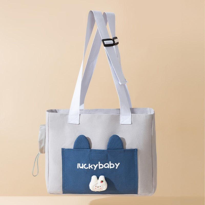 Canvas Shoulder Bag, for cats.