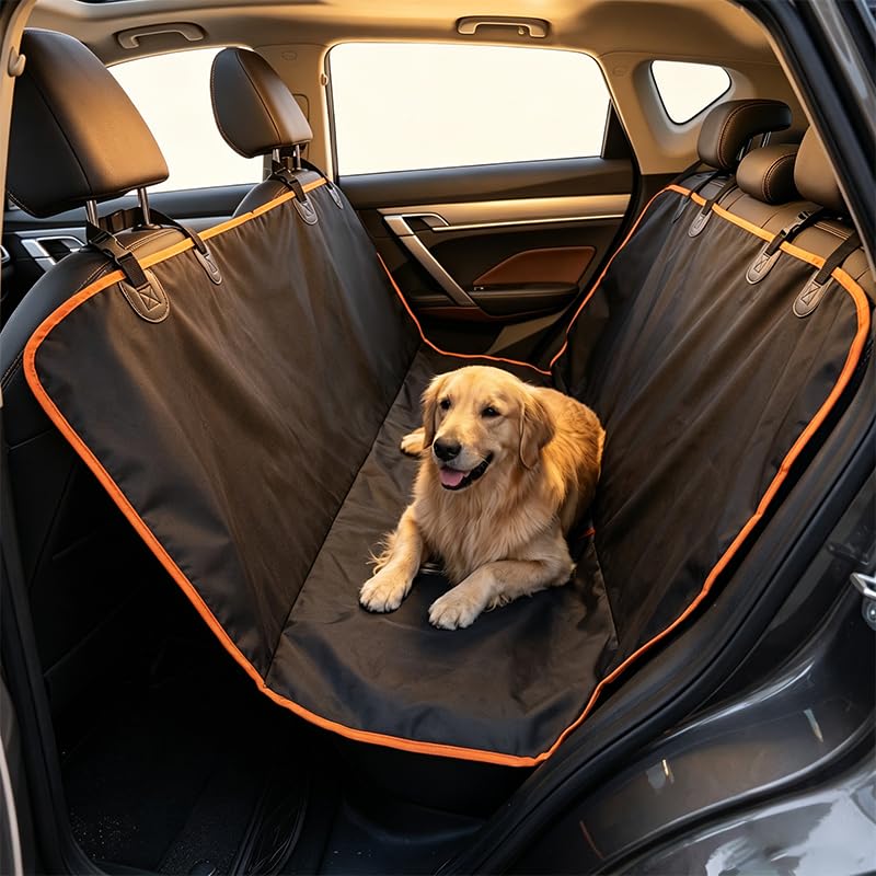 Polyester Back Seat Cover, for dogs.