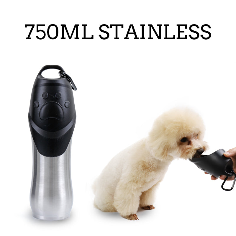 Stainless Steel Water Bottle for Dogs and Cats