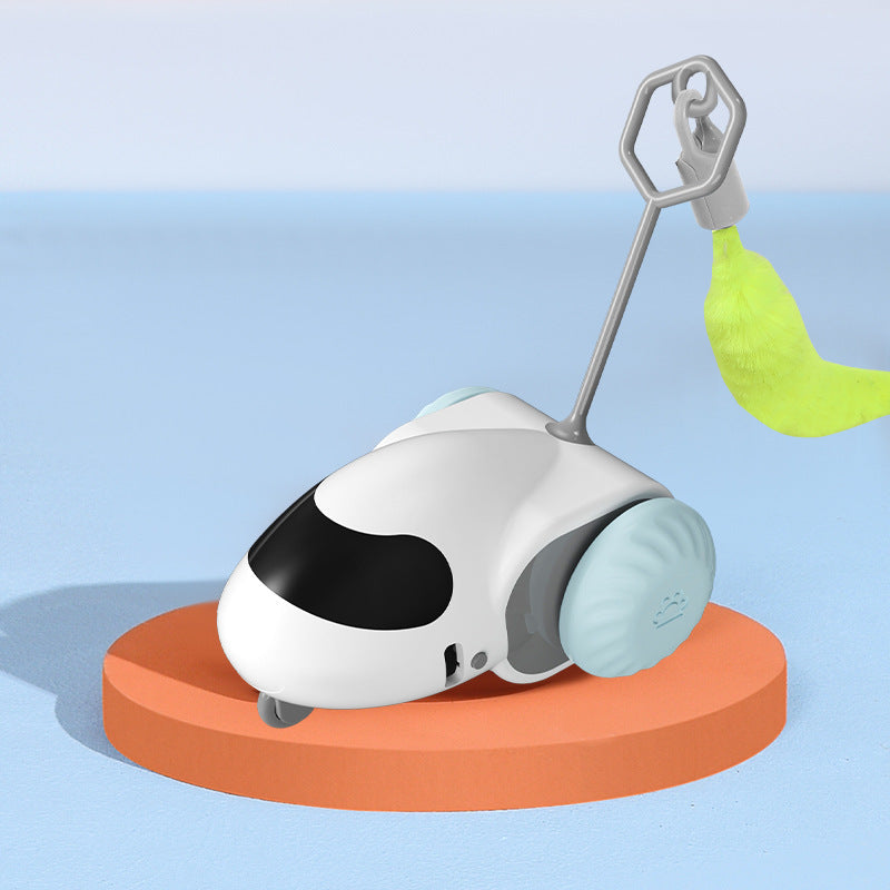 USB Rechargeable Automatic Rolling Toy, for cats.