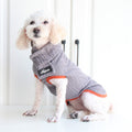 Vintage Twist-Knit Polyester Sweater, for dogs.