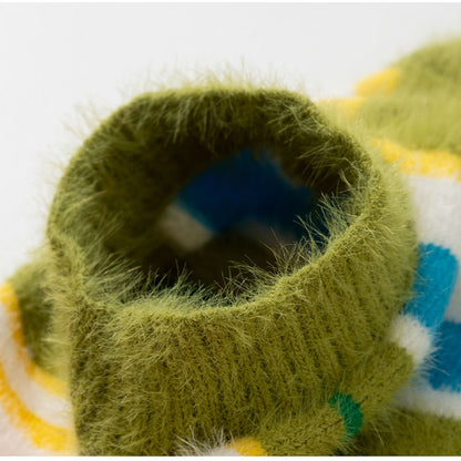 New Dog Clothes For Autumn And Winter Simple And Versatile Striped Sweater Sleeveless Golden Retriever Pet Clothes