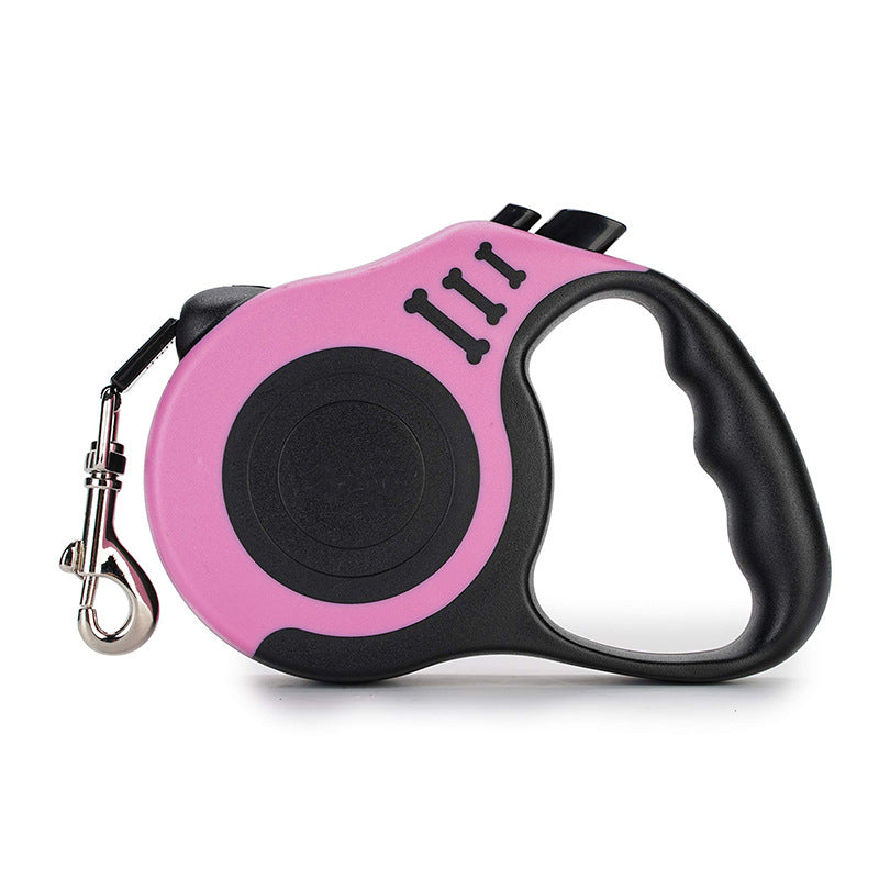 Retractable 5-Meter Leash for Small and Medium Dogs, for dogs and cats.