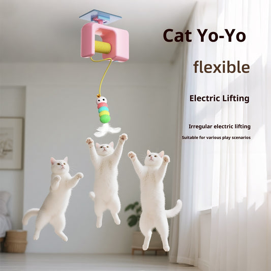 Electric Pet Cat Toy Hanging Door Yo-yo Self-Hi Relieving Boredom