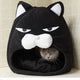 3-in-1 Cat House & Litter Mat – Integrated Sleeping Nest & Space-Saving Condo