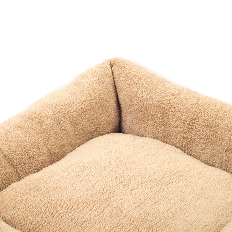 Soft Velvet Octagonal Nest Bed, for dogs and cats.