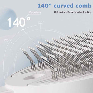4-in-1 Electric Steam Pet Brush – Grooming, Spray & Massage Comb – lifestyle photo