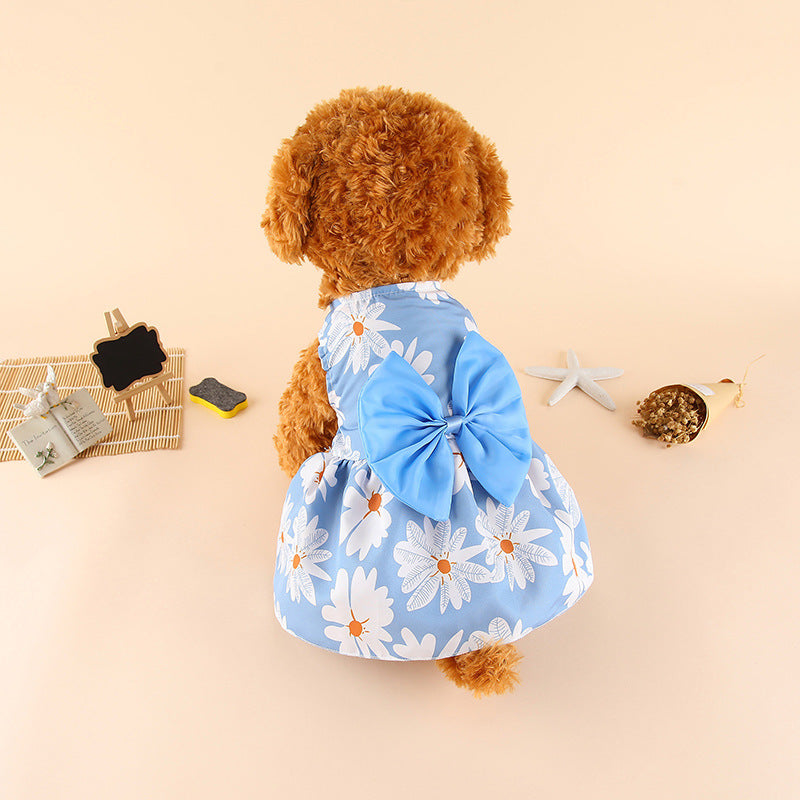 Bow-Accent Skirt, for dogs and cats.
