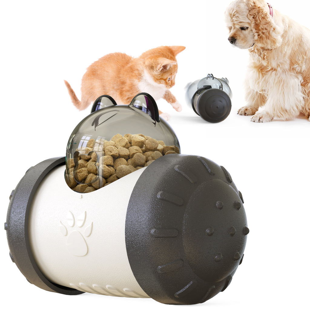 Slow Feeder Treat Dispensing Ball Toy for Dogs and Cats