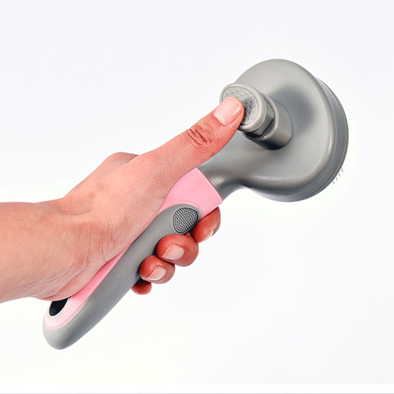 Steel Needle Pet Grooming Brush, for dogs and cats.