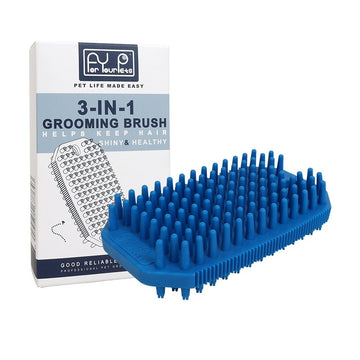 Dual-Use Pet Bath Massage Comb for Dogs with Hair Removal – size reference