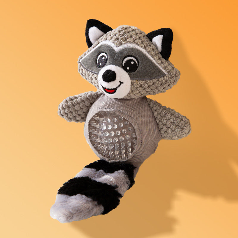 Plush Squeaky Dog Toy for Molar Play and Boredom, for dogs.