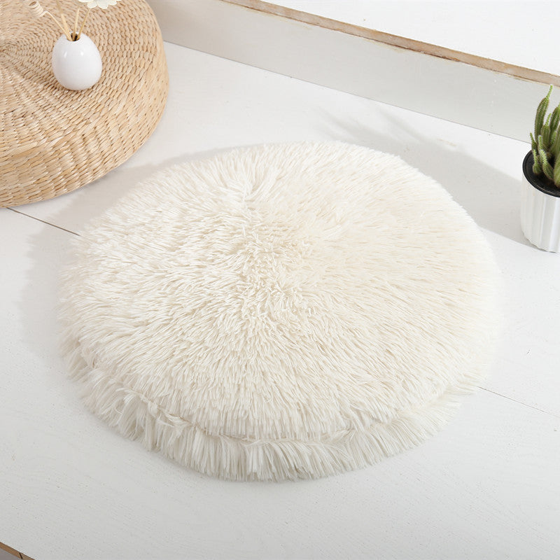 Round Polyester Mat for Dog Cages and Kennels