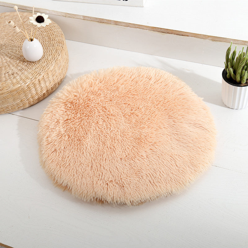 Round Polyester Mat for Dog Cages and Kennels