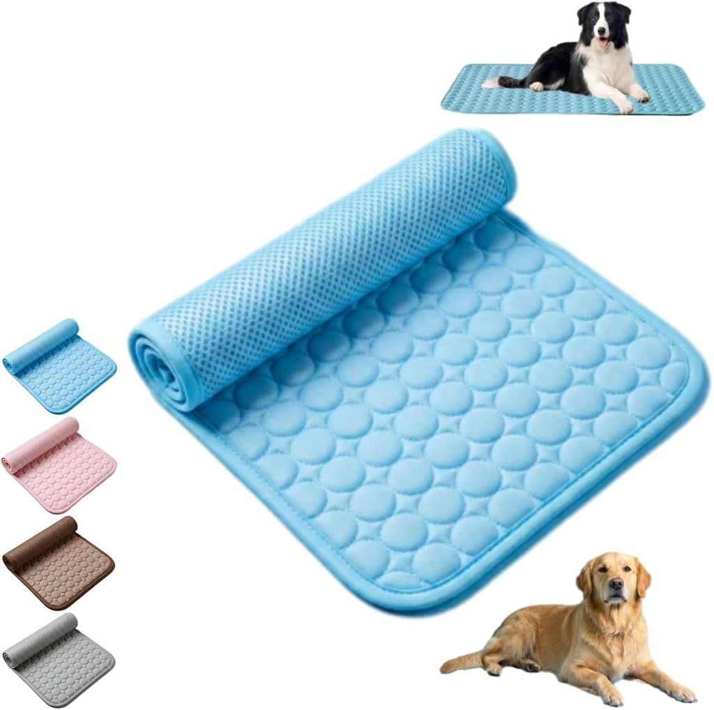 Breathable Self-Cooling Ice Silk Pet Mat for Summer