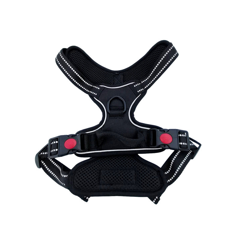 Adjustable Oxford Cloth Chest Harness Vest, for dogs.