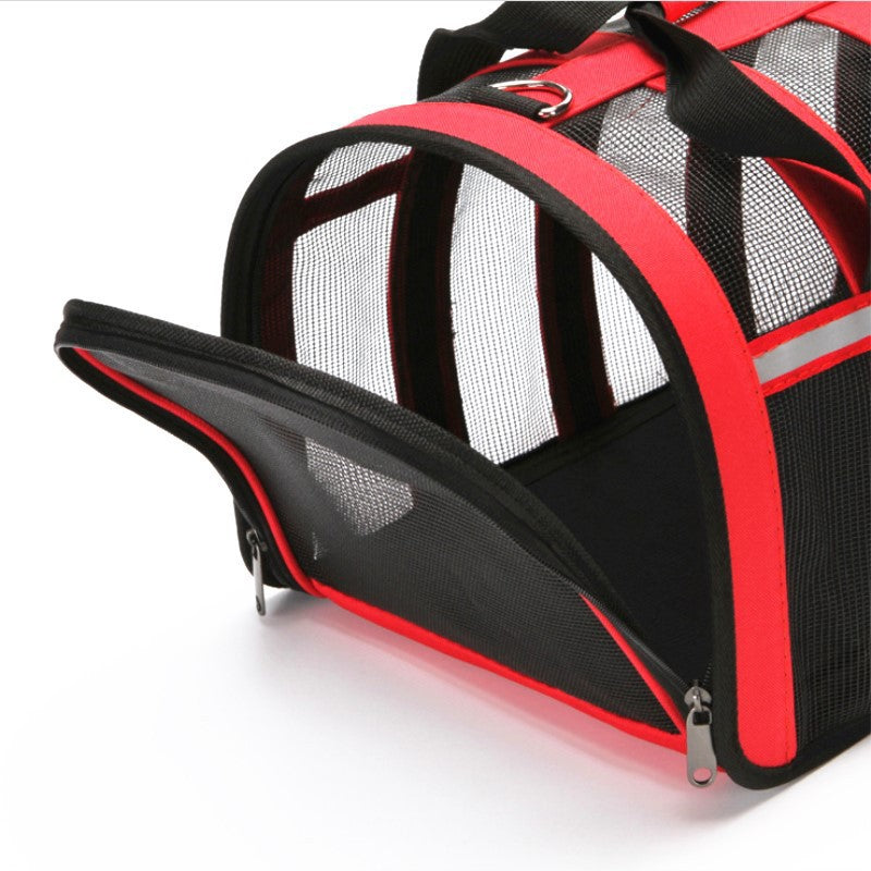 Portable Carrier Bag with Shoulder Strap for Pets