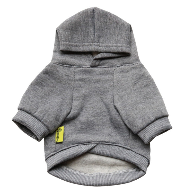 Soft Fleece Four-Leg Dog Sweater, Sized XS to L, for dogs.