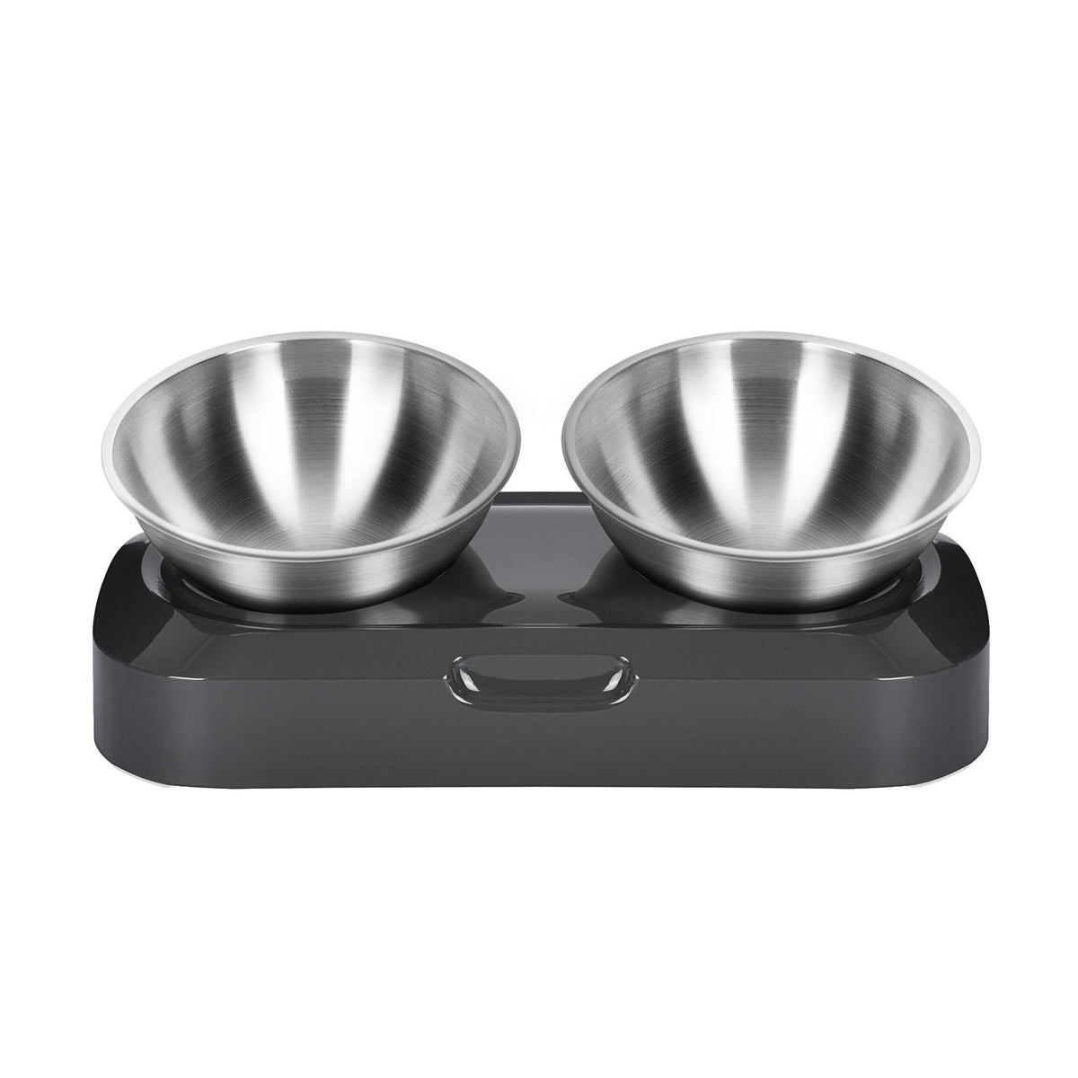 Adjustable Angle Raised Stainless Steel Pet Bowl
