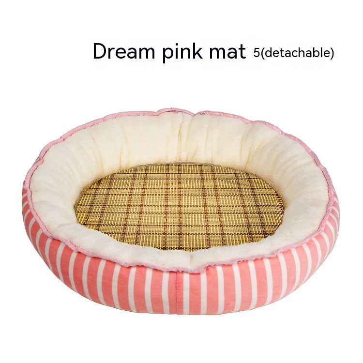 Soft Cloth Cat Nest Bed for Year-Round Sleeping, for cats.