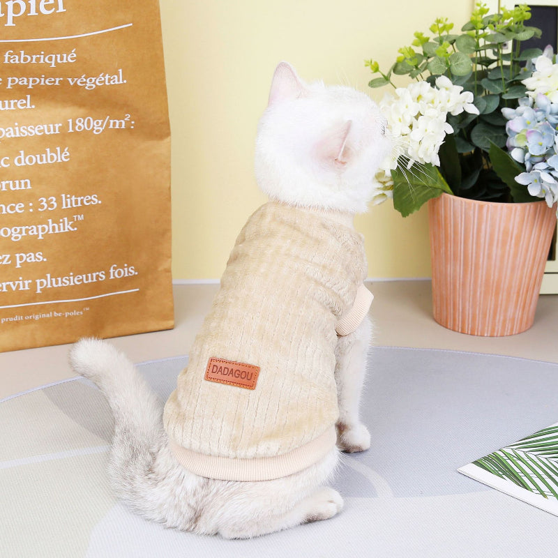 Fall and Winter Pullover, for dogs and cats.