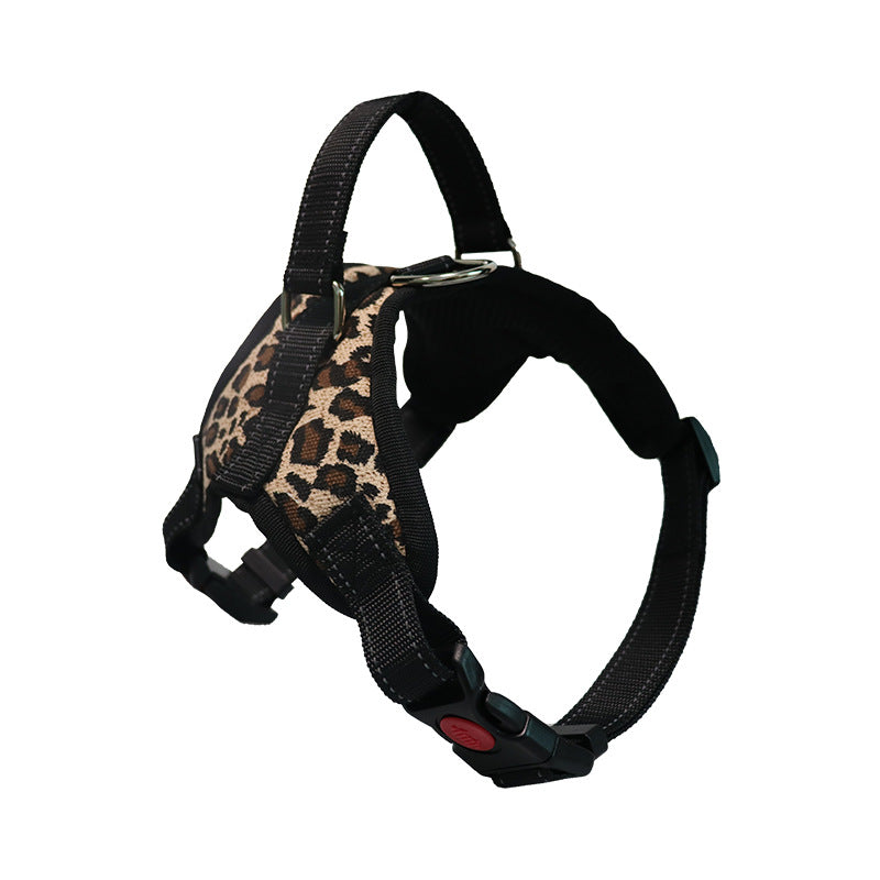 Reinforced Polyester Chest Harness Strap, for dogs.