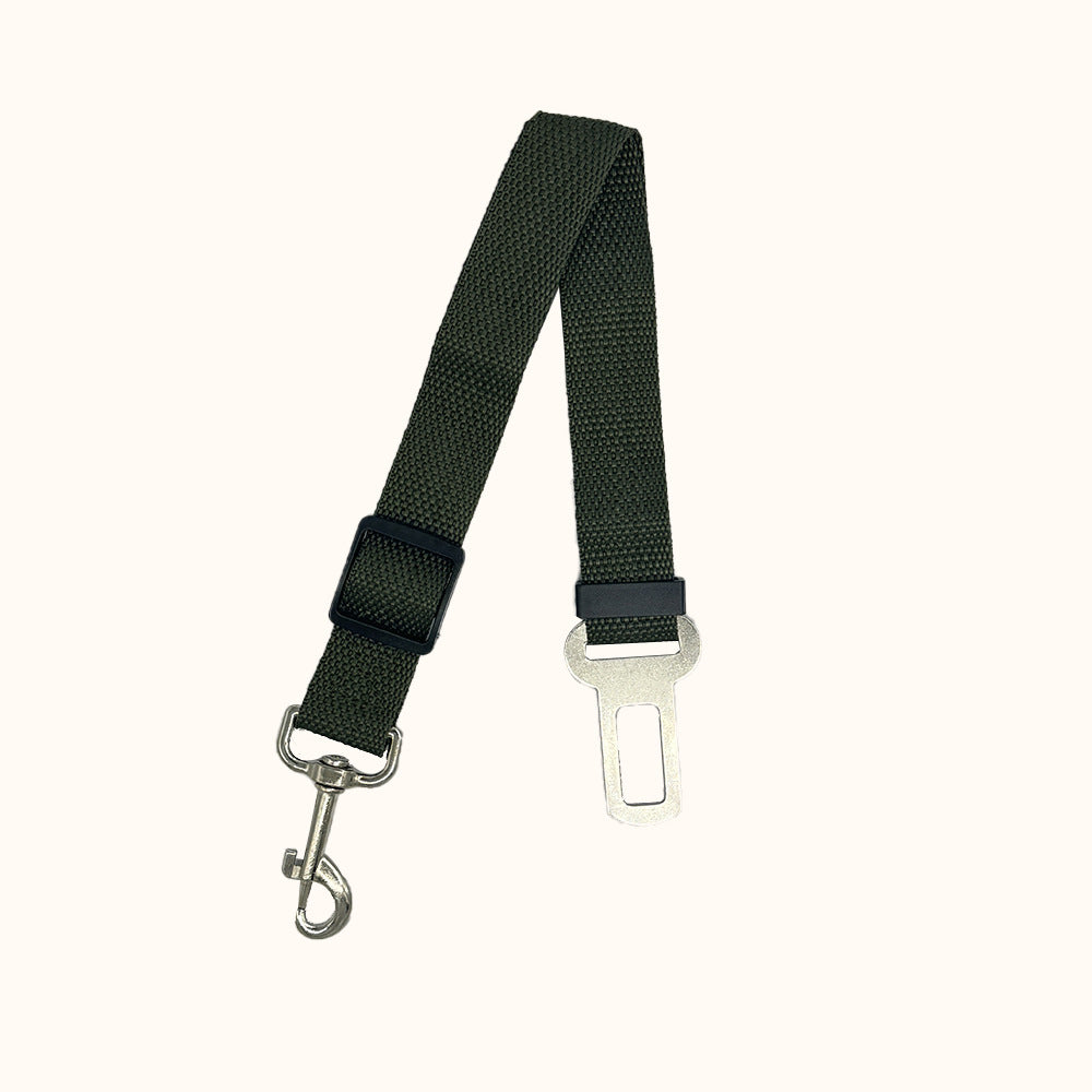 Retractable Adjustable Nylon Car Seat Tether, for dogs.