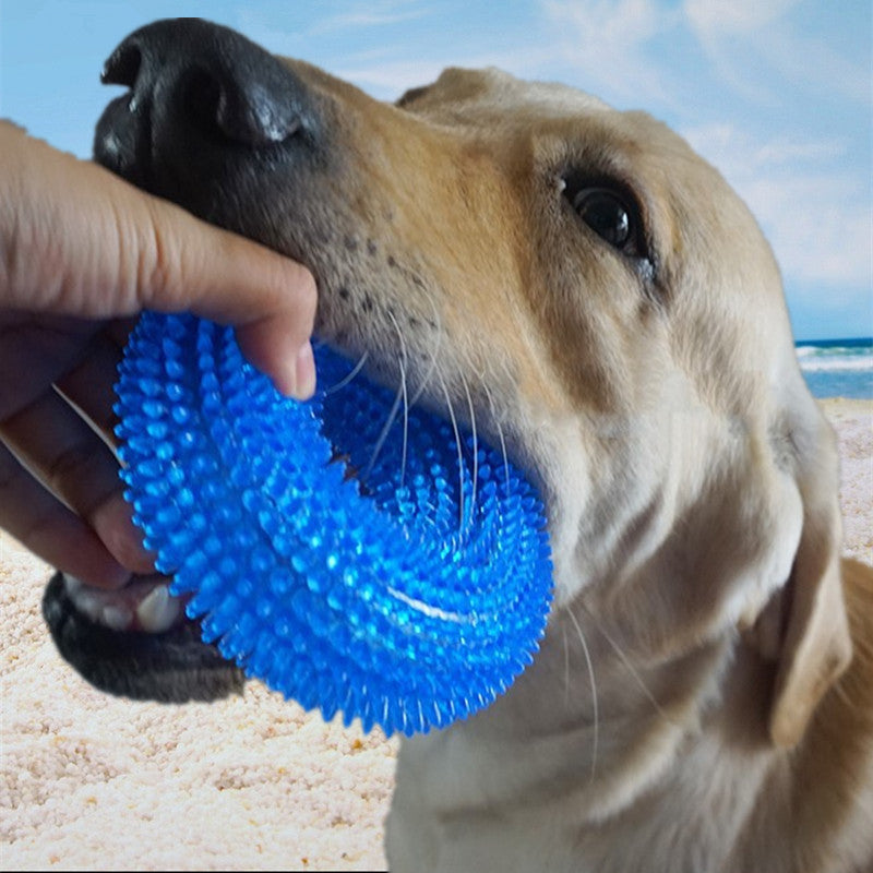 Bite-Resistant TPR Sound Ball Toy, for dogs and cats.