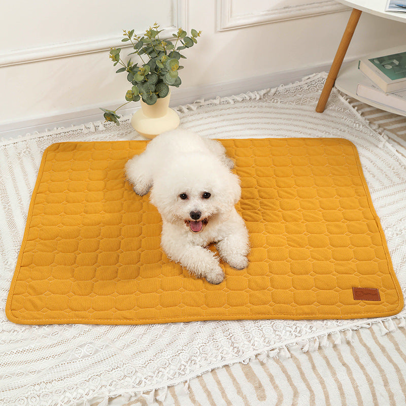 Thick Waffle-Textured Pet Mat for Dogs and Cats