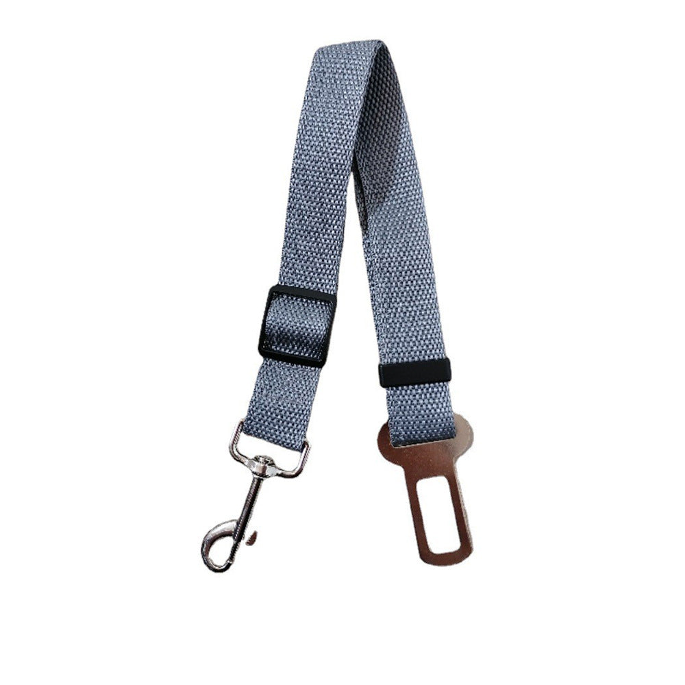 Retractable Adjustable Nylon Car Seat Tether, for dogs.