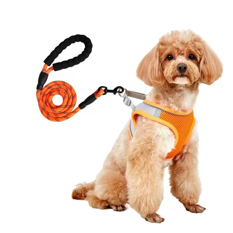 Breathable Vest-Style Leash, for dogs.