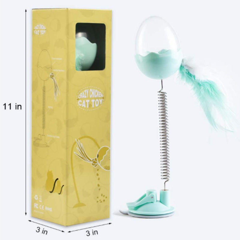 Suction-Cup Treat-Dispensing Toy for Playful Cats, for cats.