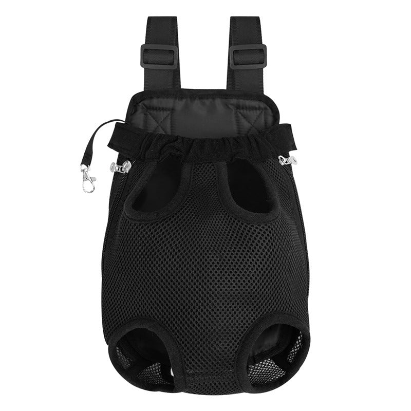 Breathable Mesh Backpack Carrier, for dogs and cats.