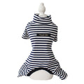 Multi-Color Striped Cotton Leggings, for dogs.