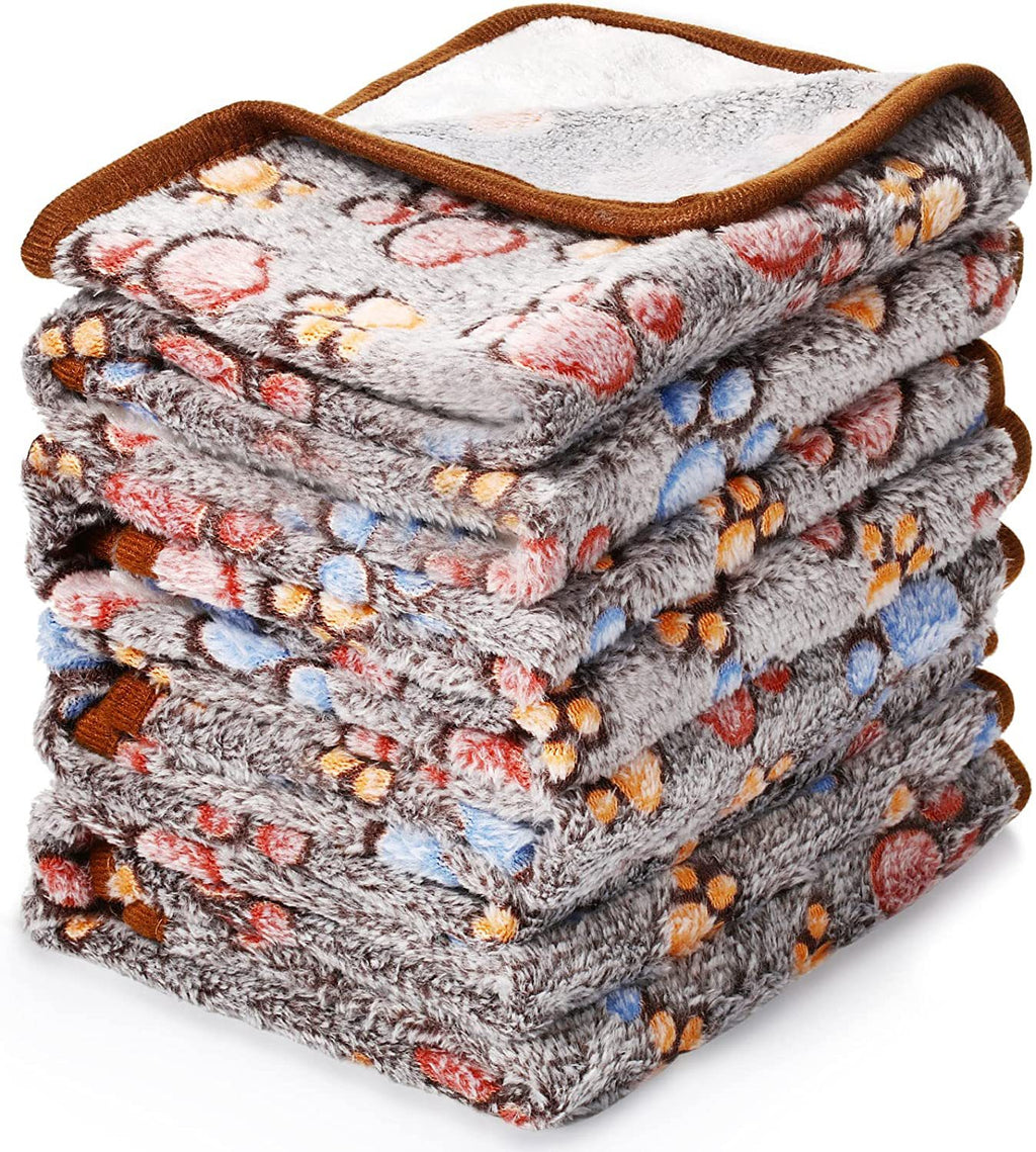 Cozy Soft Coral Fleece Blanket for Dogs and Cats