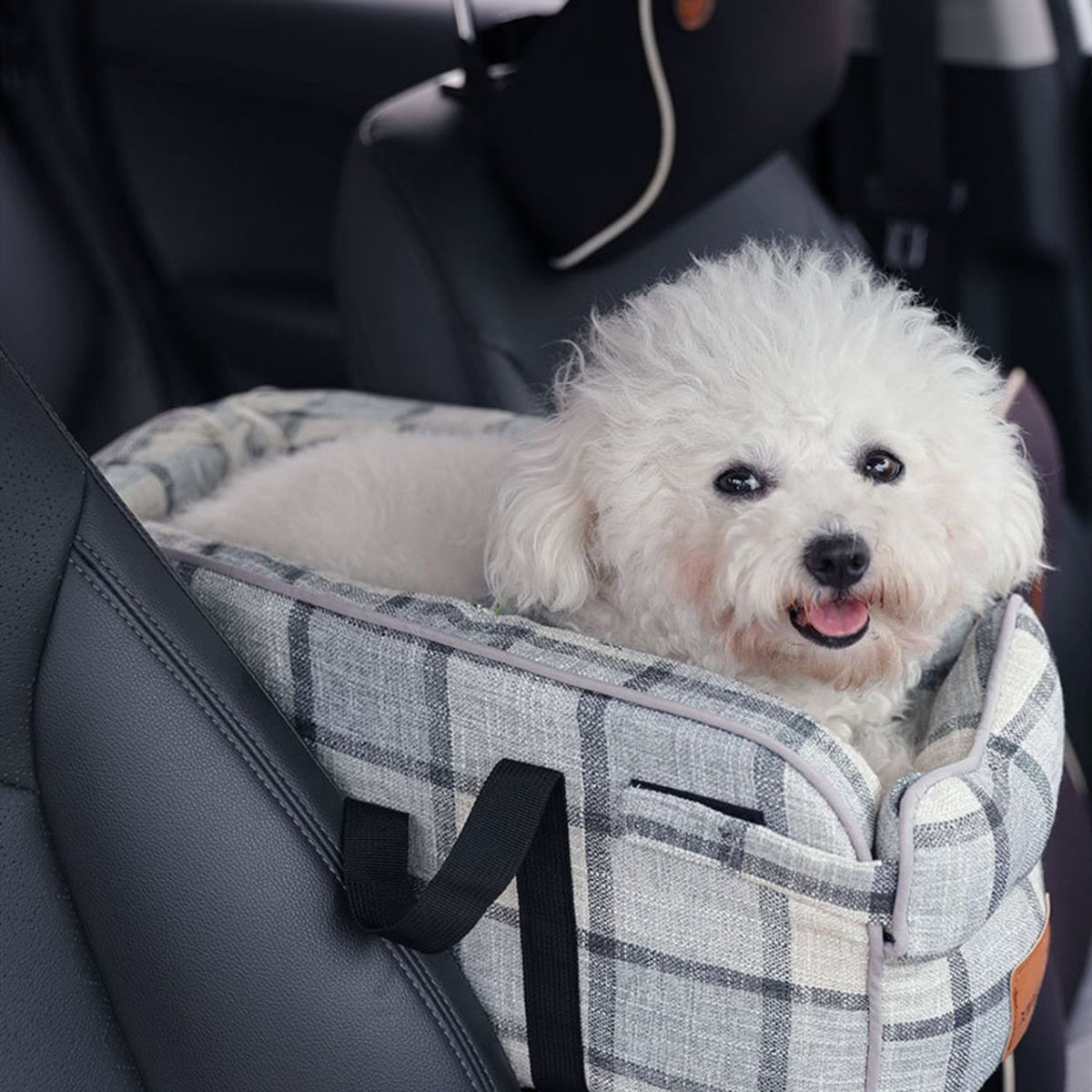 Car Center Console Travel Bag for Dogs and Cats