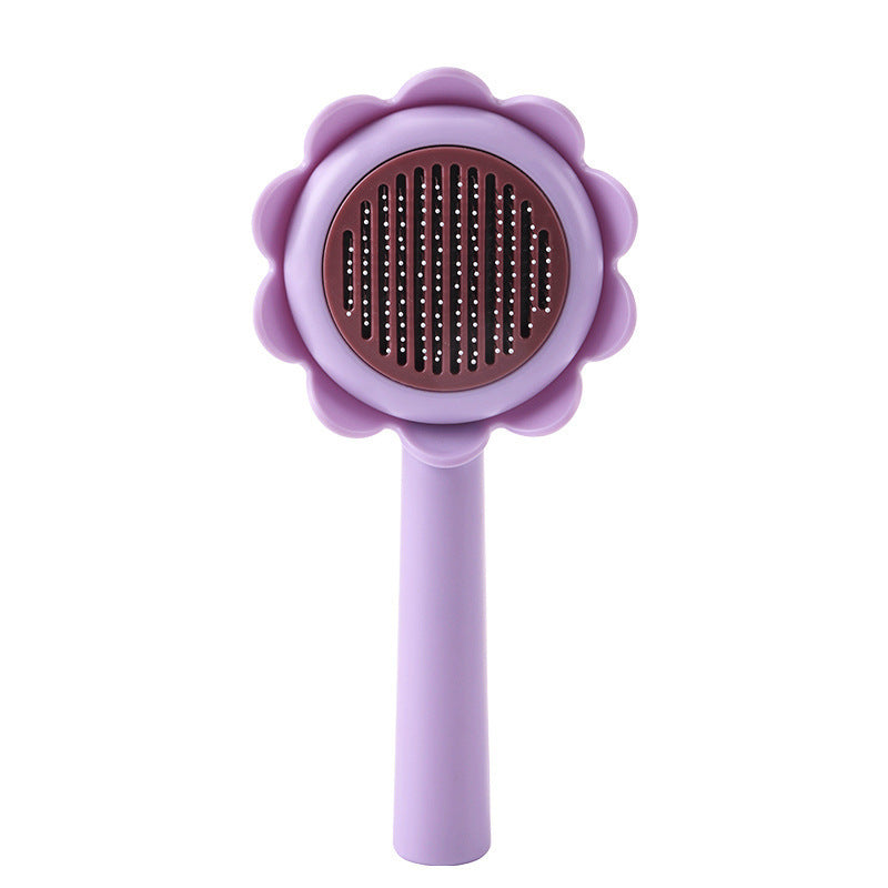 Self-Cleaning Slicker Brush, for dogs and cats.