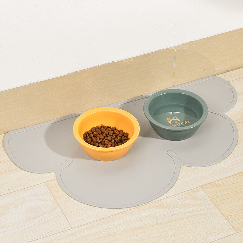 Silicone Anti-Skid Feeding Mat for Cats and Dogs