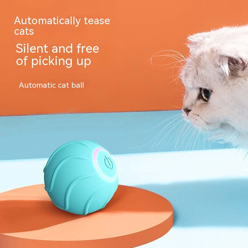 Automatic Bouncing Ball Toy for Cats and Kittens