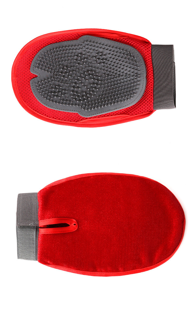 Soft-Grip Grooming and Massage Brush, for dogs.