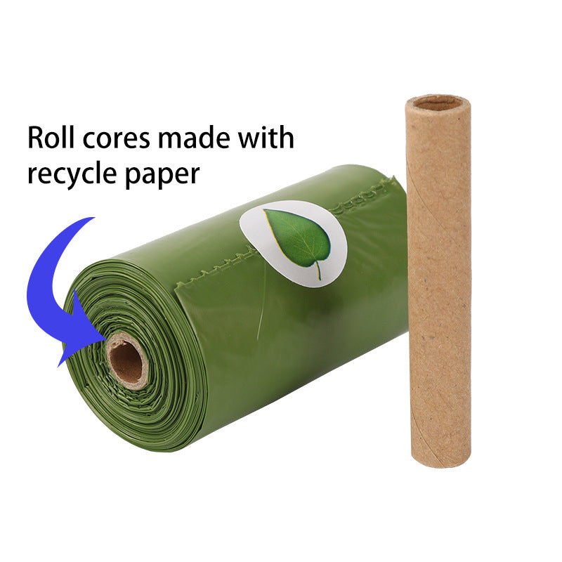 Pet Waste Bag Rolls with Dispenser Box Option, for dogs and cats.