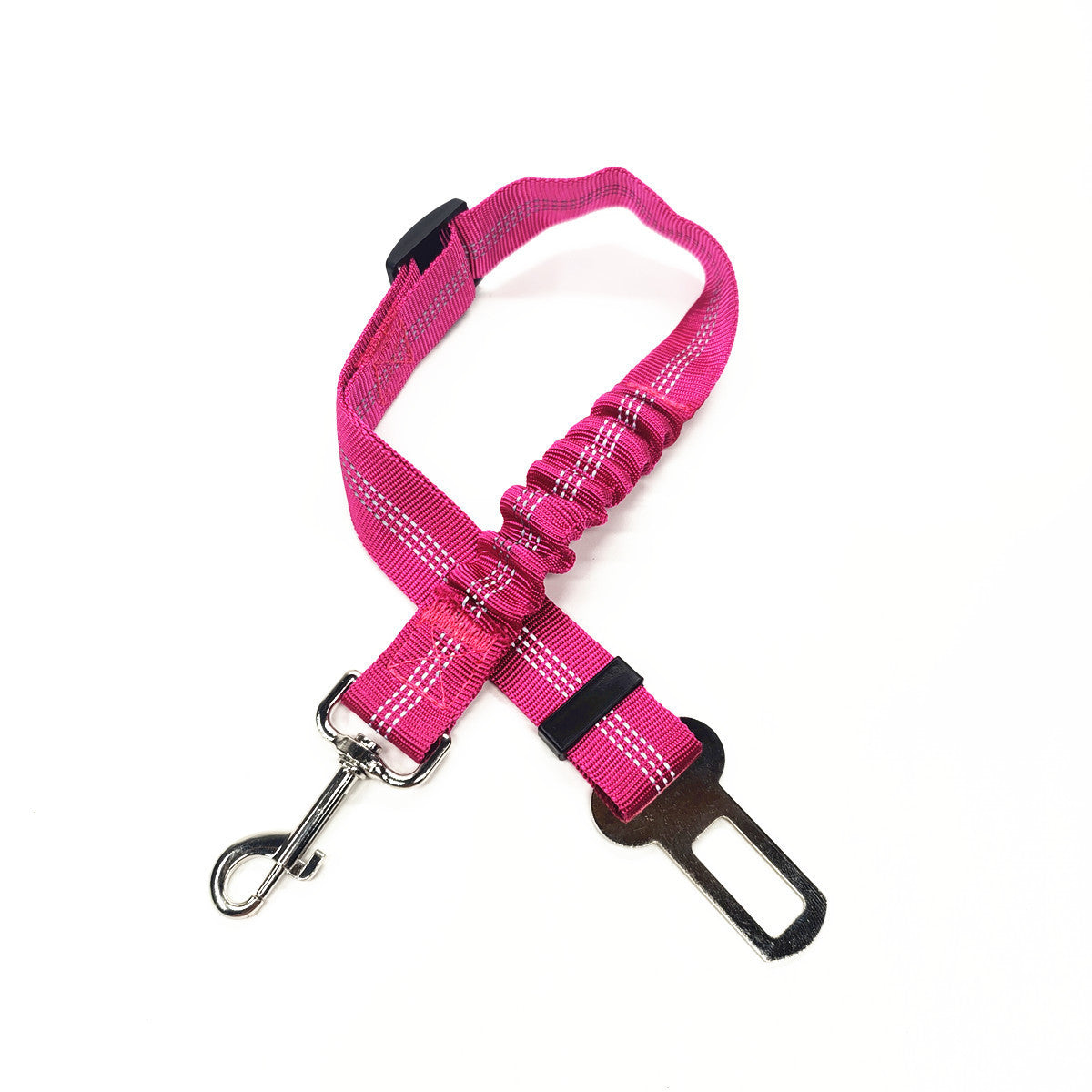 Reflective Elastic Car Seat Belt Leash for Dogs