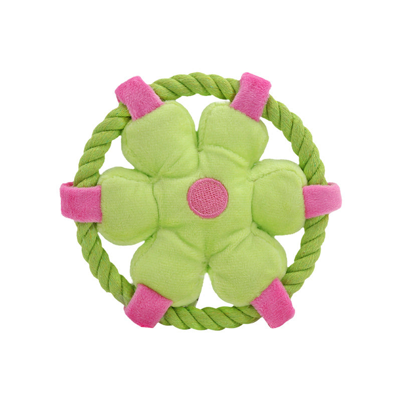 Squeaky Plush Animal-Shape Chew Toy, for dogs.