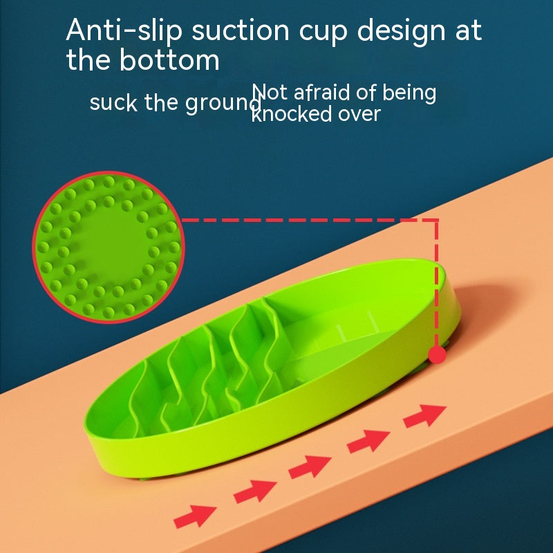 Silicone Slow-Lick Feeding Plate, for dogs and cats.