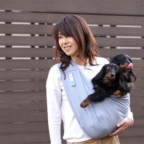 Portable Polyester Backpack, for dogs.