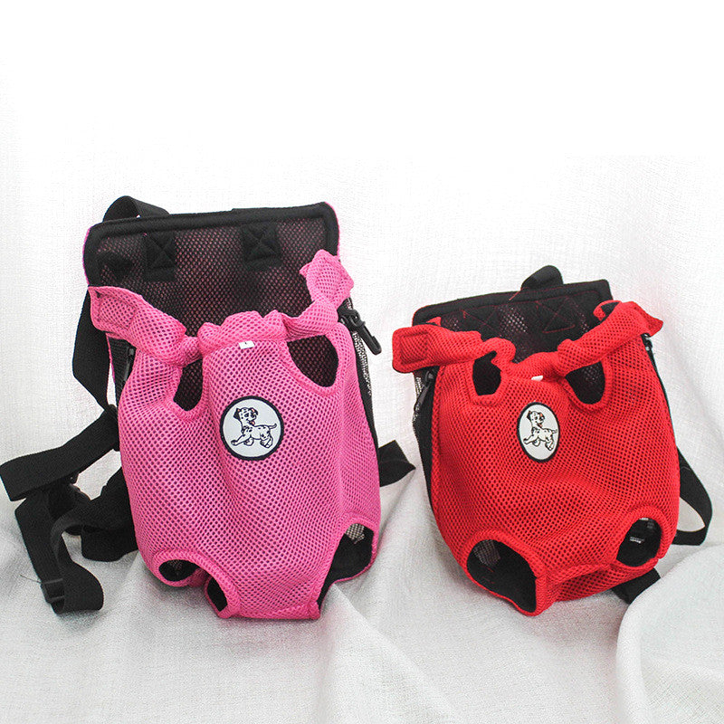 Soft Nylon Chest Bag Carrier Backpack, for dogs.