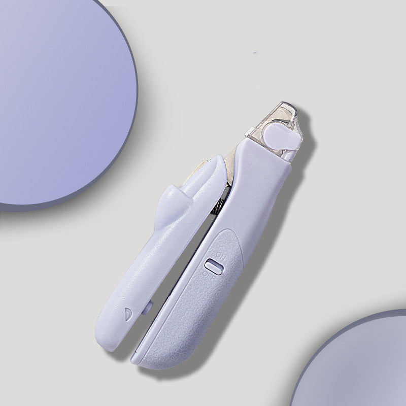 LED Stainless Steel Nail Clippers for Dogs and Cats