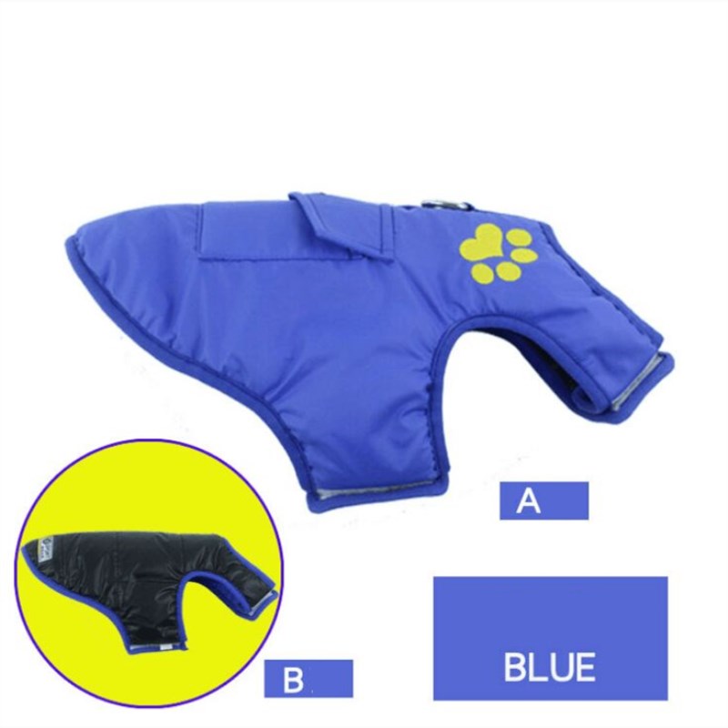 Padded Winter Cotton Coat, for dogs.