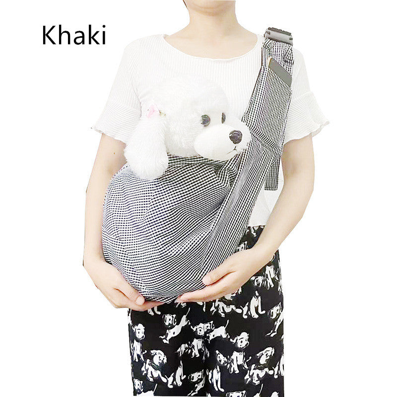 Foldable Crossbody Carrier Bag, for dogs and cats.