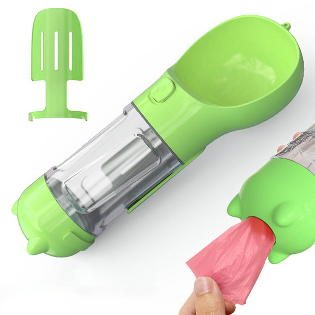 Portable 300 ml Travel Water Bottle, for dogs and cats.